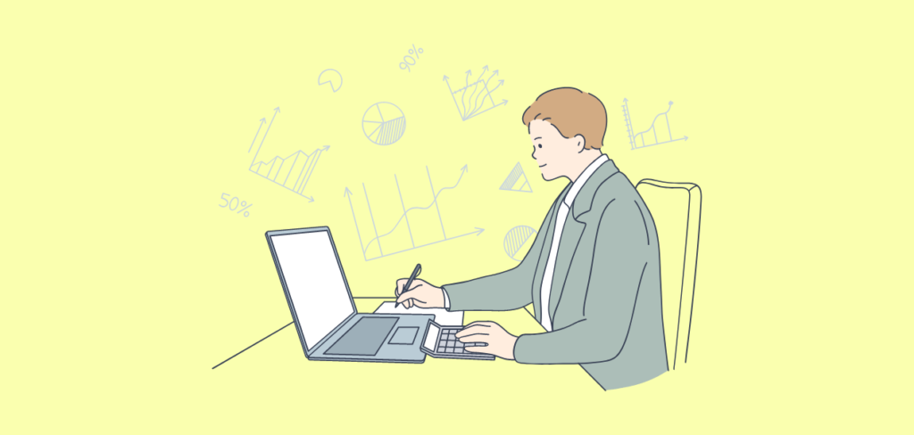 ブログで収益を得るコツをつかんだ男性